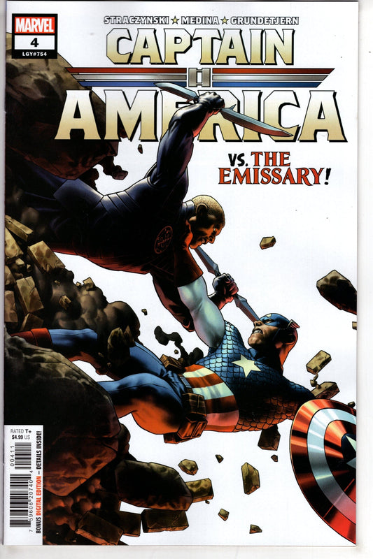 MARVEL PRH COMIC BOOK CAPTAIN AMERICA #4