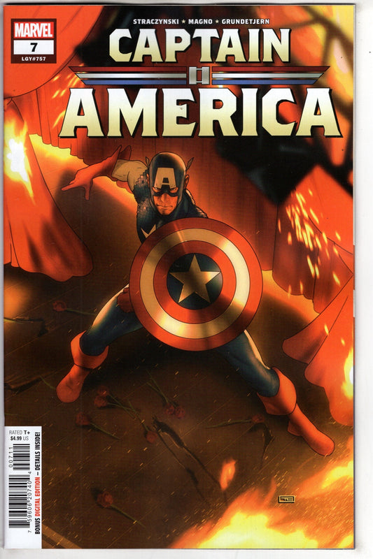 MARVEL PRH COMIC BOOK CAPTAIN AMERICA #7
