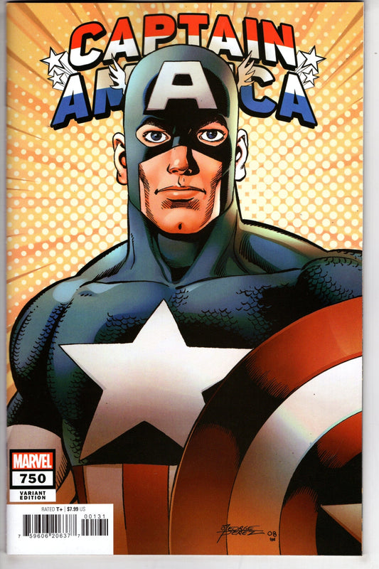 MARVEL PRH COMIC BOOK CAPTAIN AMERICA #750 GEORGE PEREZ VAR