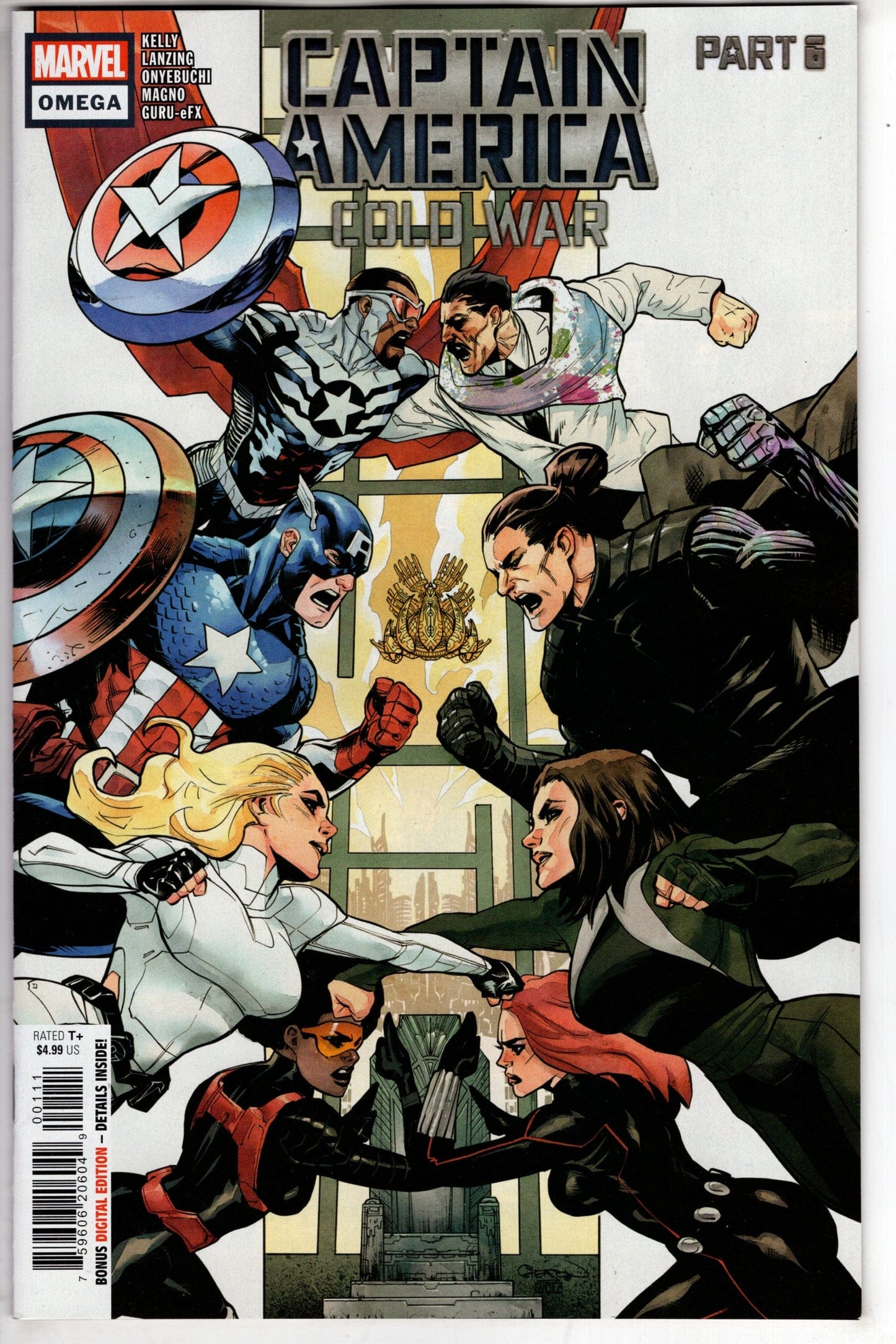 MARVEL PRH COMIC BOOK CAPTAIN AMERICA COLD WAR OMEGA #1