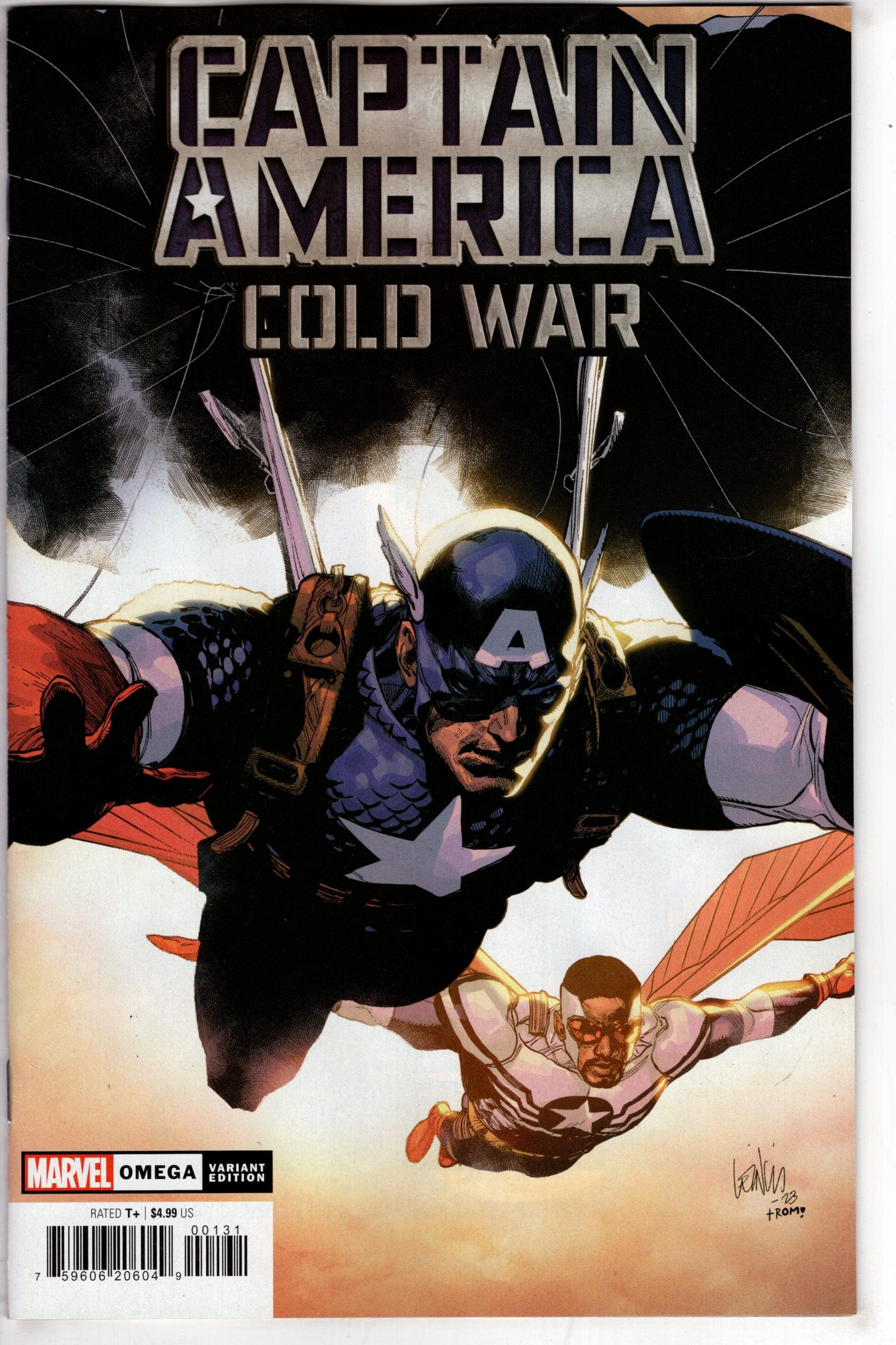 MARVEL PRH COMIC BOOK CAPTAIN AMERICA COLD WAR OMEGA #1 LEINIL YU VAR