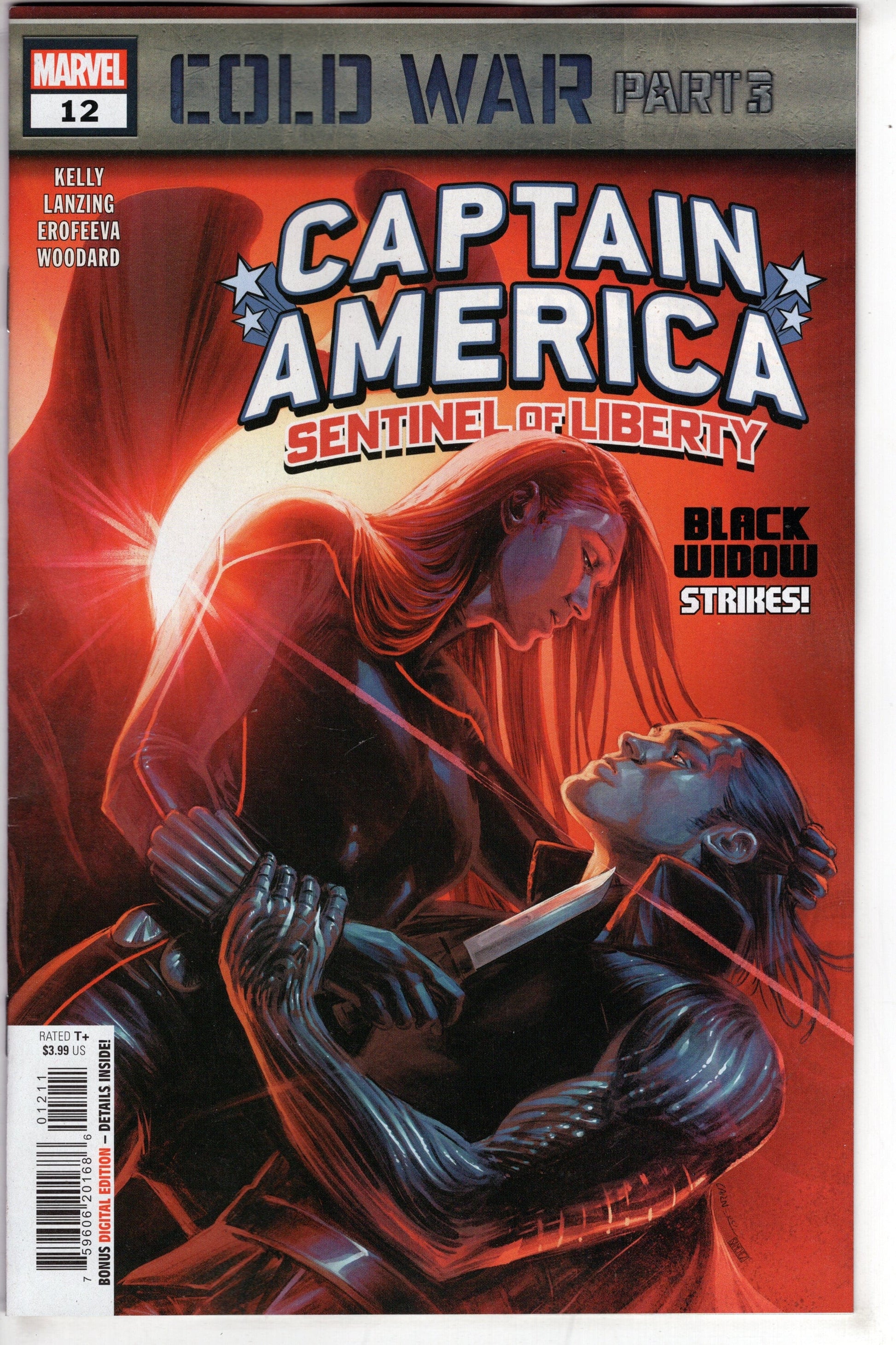 MARVEL PRH COMIC BOOK CAPTAIN AMERICA SENTINEL OF LIBERTY #12