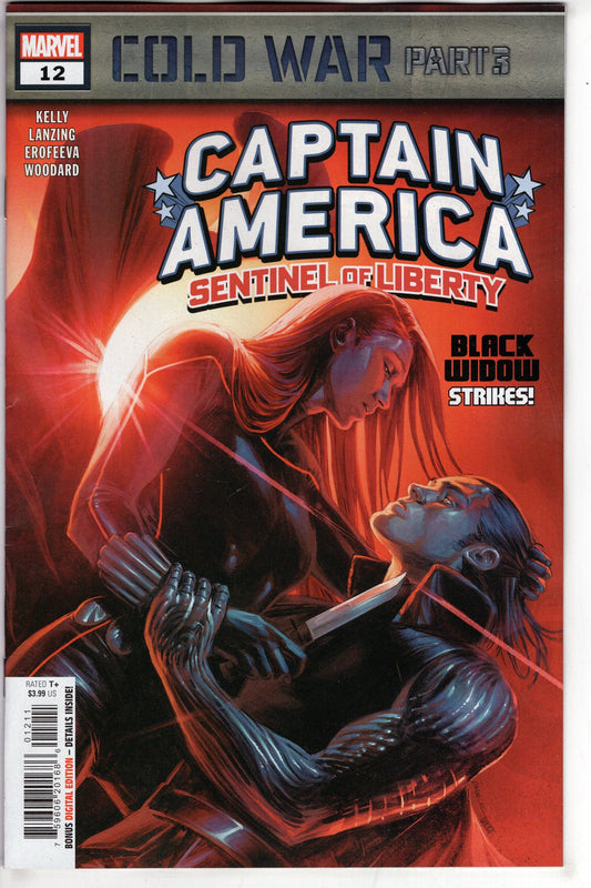 MARVEL PRH COMIC BOOK CAPTAIN AMERICA SENTINEL OF LIBERTY #12