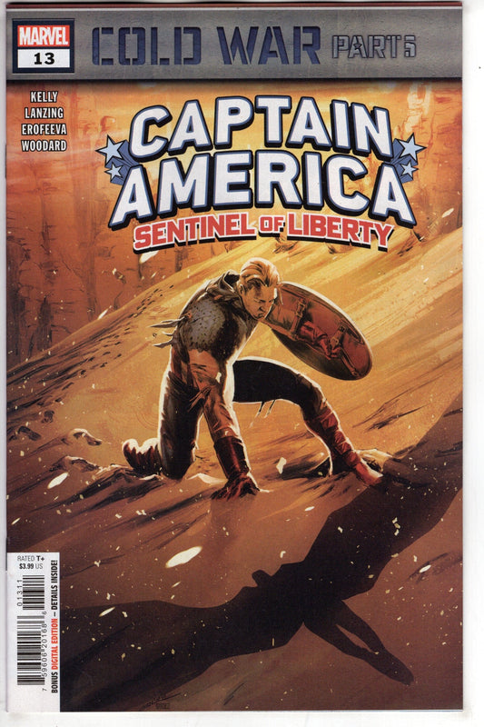 MARVEL PRH COMIC BOOK CAPTAIN AMERICA SENTINEL OF LIBERTY #13