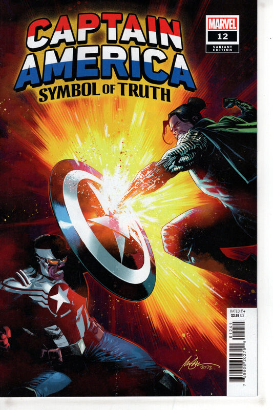 MARVEL PRH COMIC BOOK CAPTAIN AMERICA SYMBOL OF TRUTH #12 ALBUQUERQUE VAR