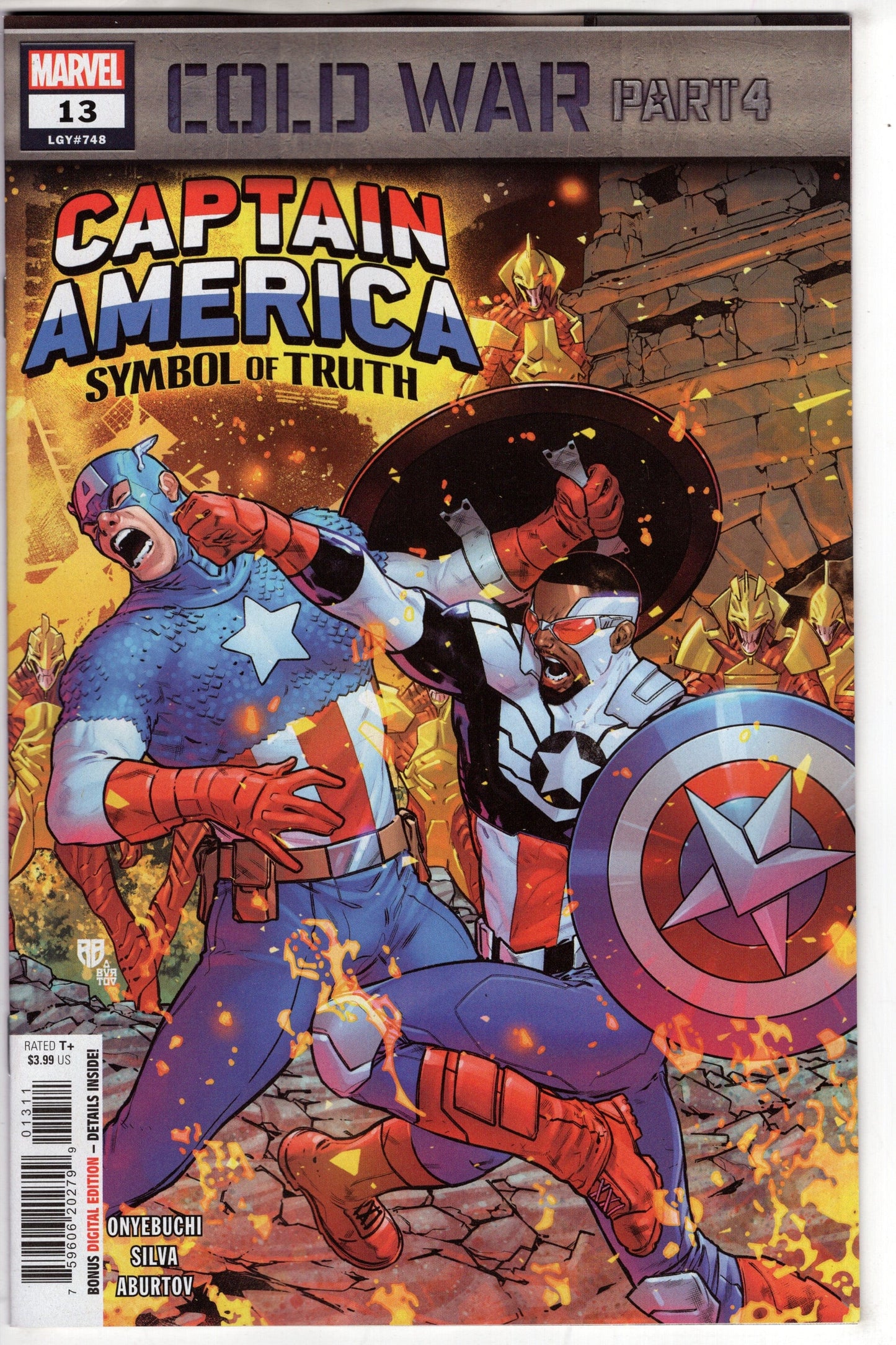 MARVEL PRH COMIC BOOK CAPTAIN AMERICA SYMBOL OF TRUTH #13