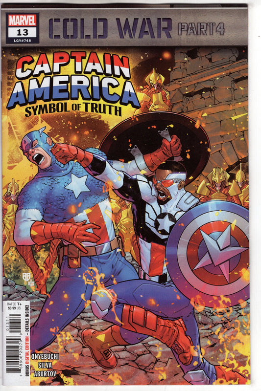 MARVEL PRH COMIC BOOK CAPTAIN AMERICA SYMBOL OF TRUTH #13