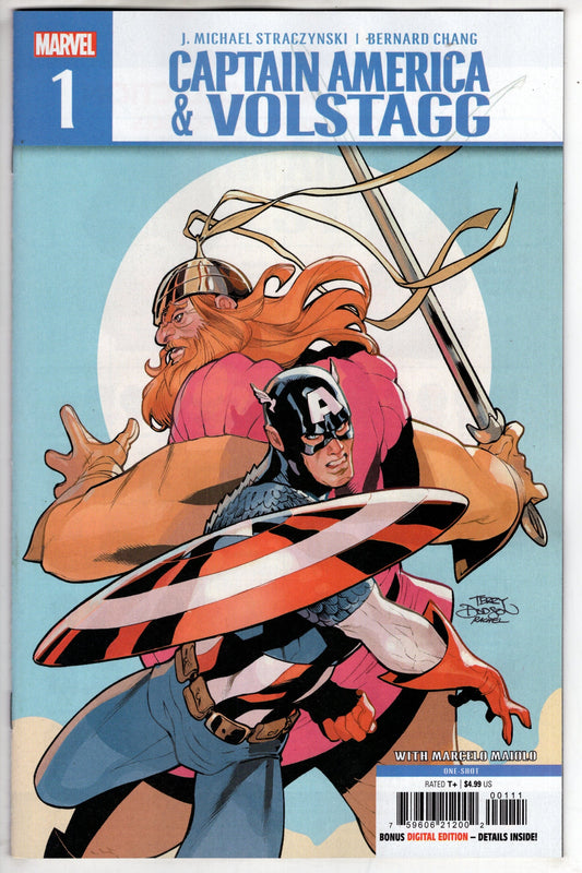 MARVEL PRH COMIC BOOK CAPTAIN AMERICA & VOLSTAGG #1