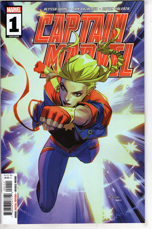 MARVEL PRH COMIC BOOK CAPTAIN MARVEL #1