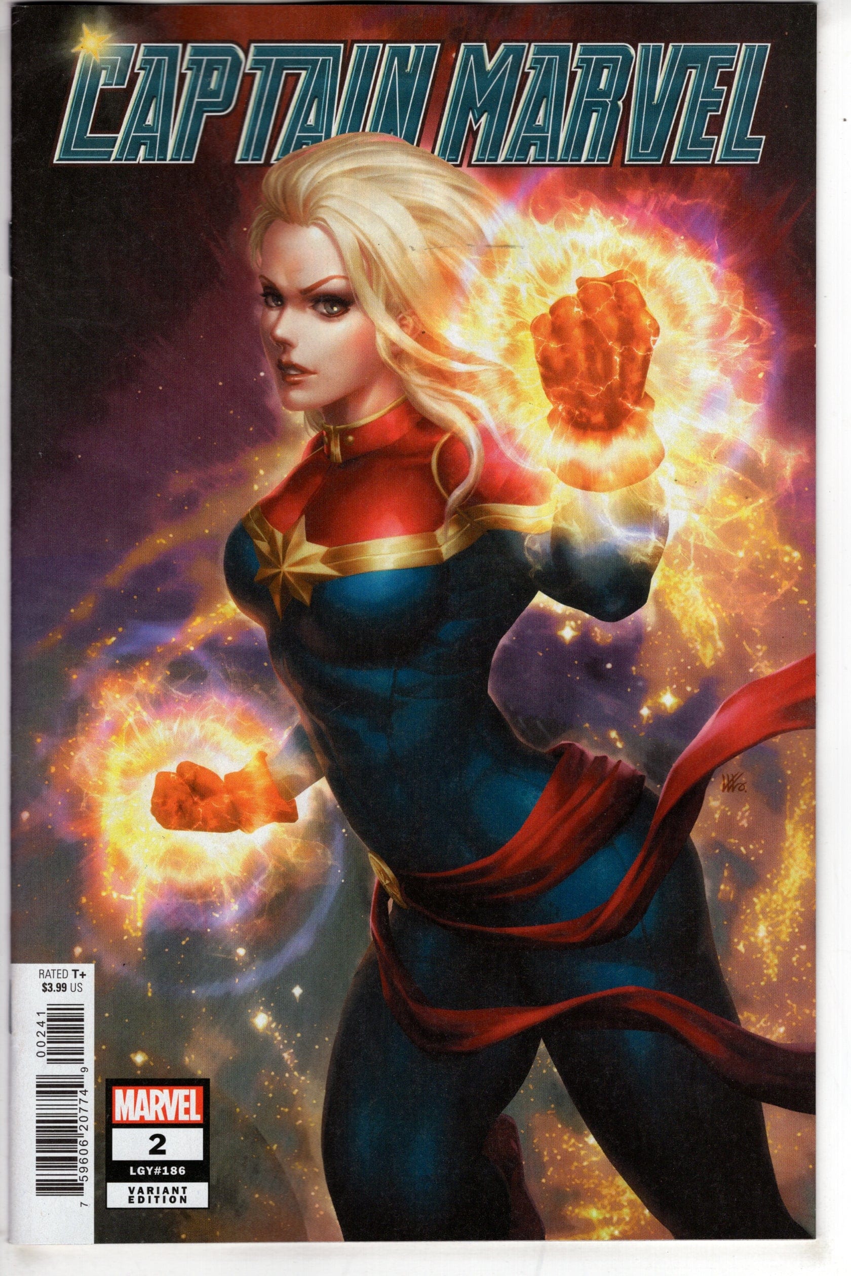 MARVEL PRH COMIC BOOK CAPTAIN MARVEL #2 KENDRICK LIM CAPTAIN MARVEL VAR