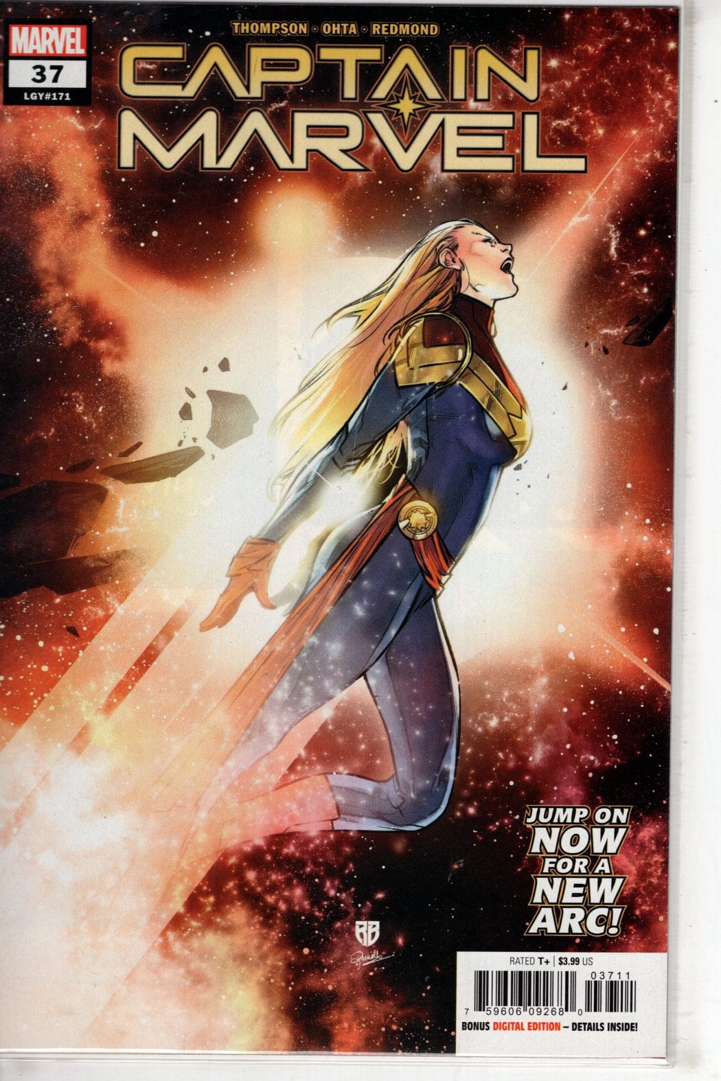 MARVEL PRH COMIC BOOK CAPTAIN MARVEL #37