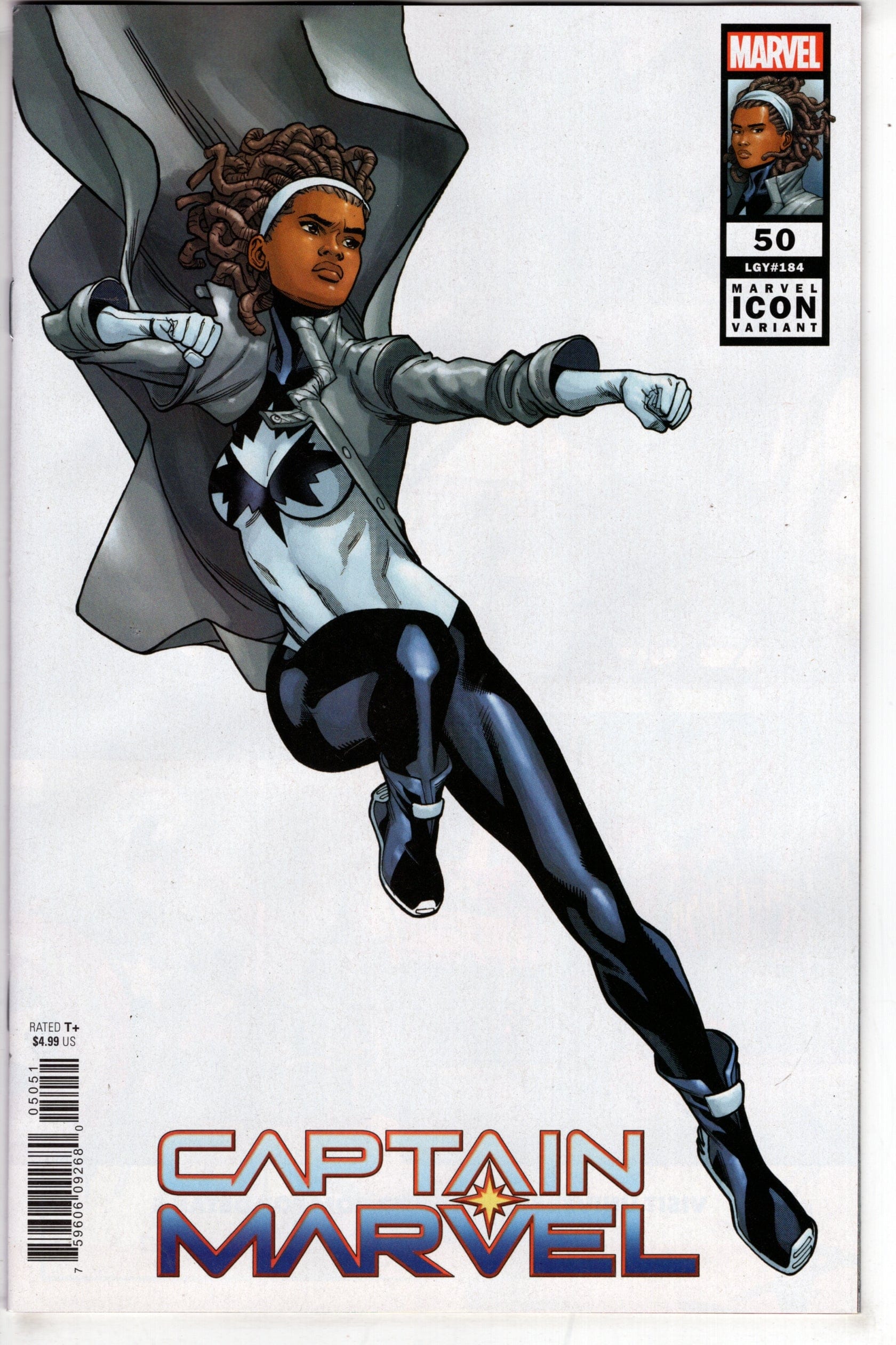 MARVEL PRH COMIC BOOK CAPTAIN MARVEL #50 GARRON MARVEL ICON VAR