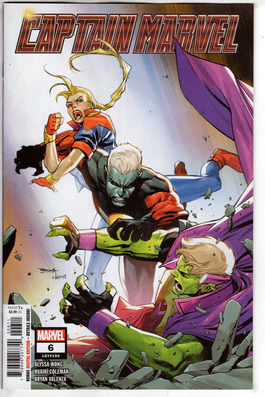 MARVEL PRH COMIC BOOK CAPTAIN MARVEL #6