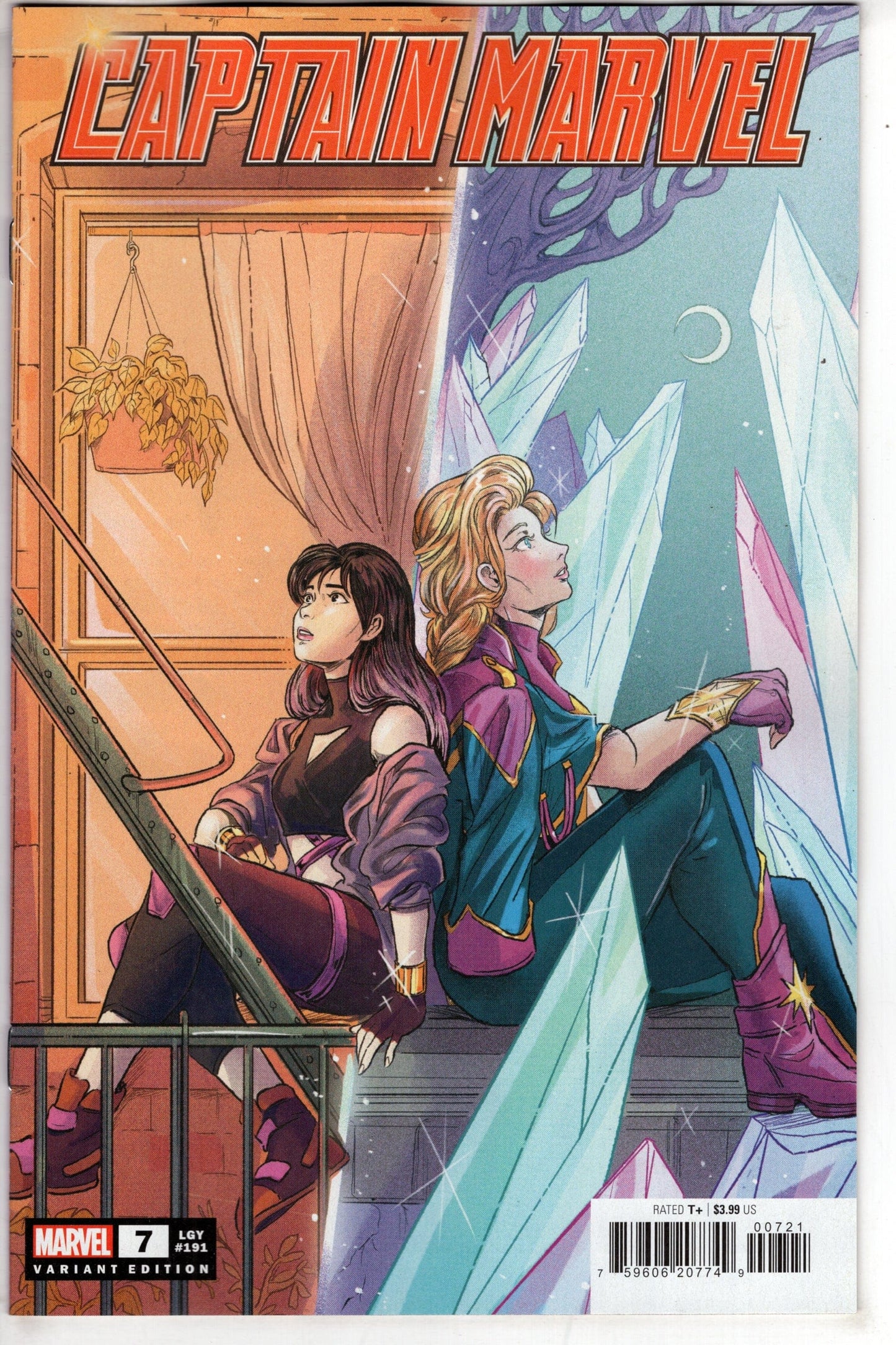 MARVEL PRH COMIC BOOK CAPTAIN MARVEL #7 ARIELLE JOVELLANOS VARIANT