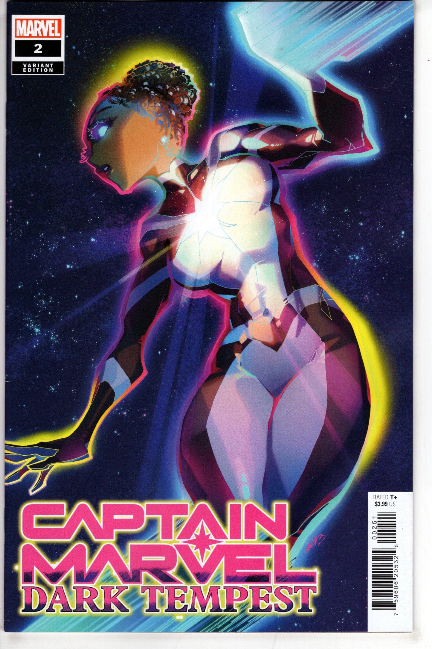 MARVEL PRH COMIC BOOK CAPTAIN MARVEL DARK TEMPEST #2 (OF 5) ROSE BESCH VAR