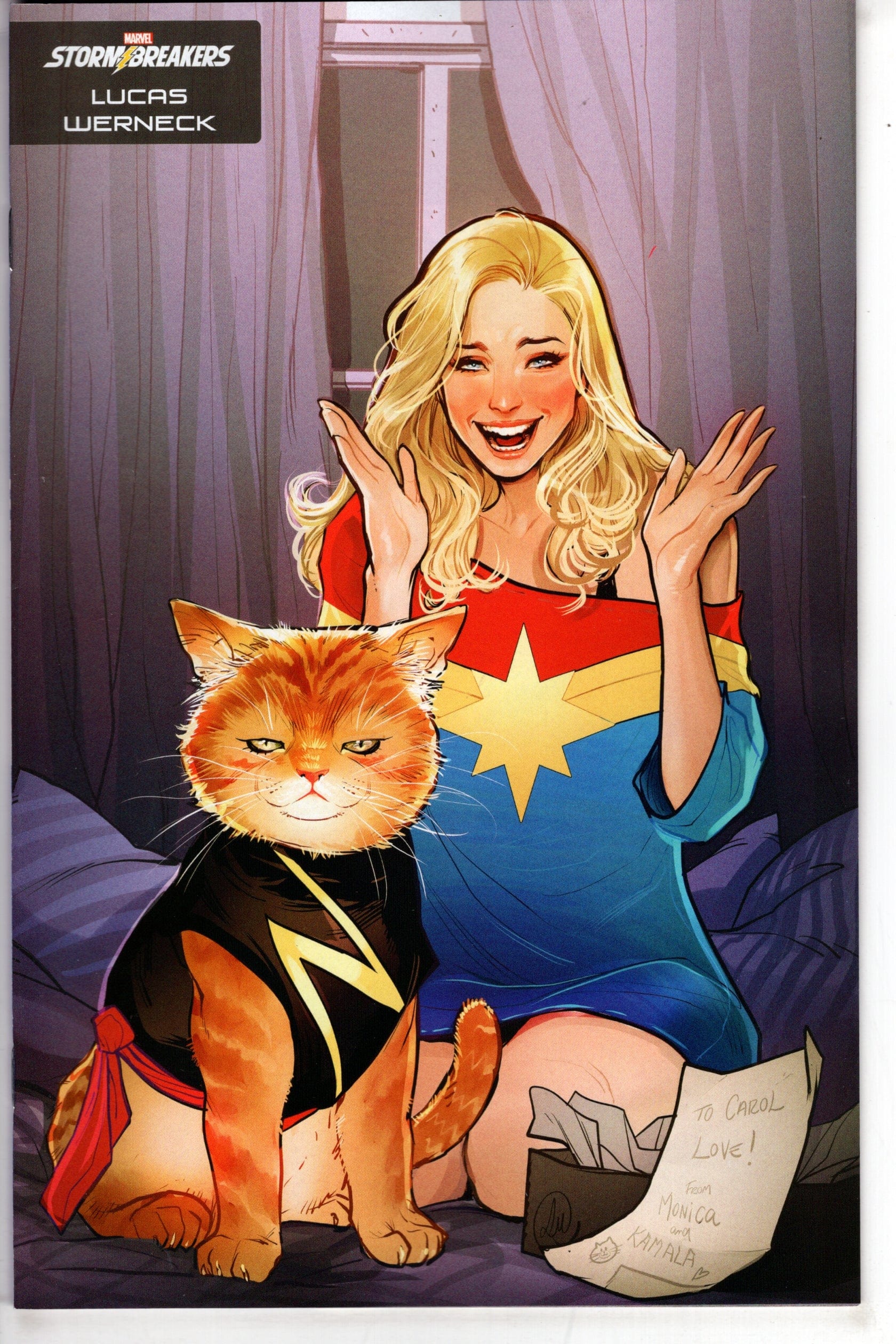 MARVEL PRH COMIC BOOK CAPTAIN MARVEL DARK TEMPEST #2 (OF 5) WERNECK STORMBREAKERS