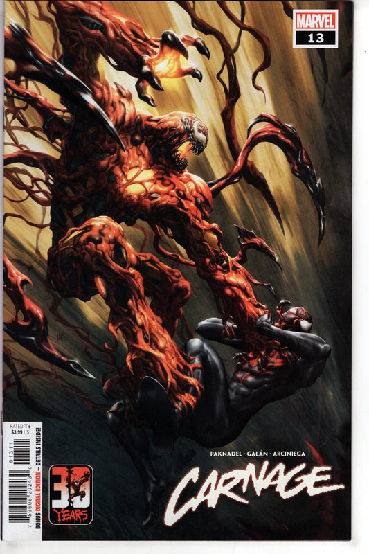 MARVEL PRH COMIC BOOK CARNAGE #13