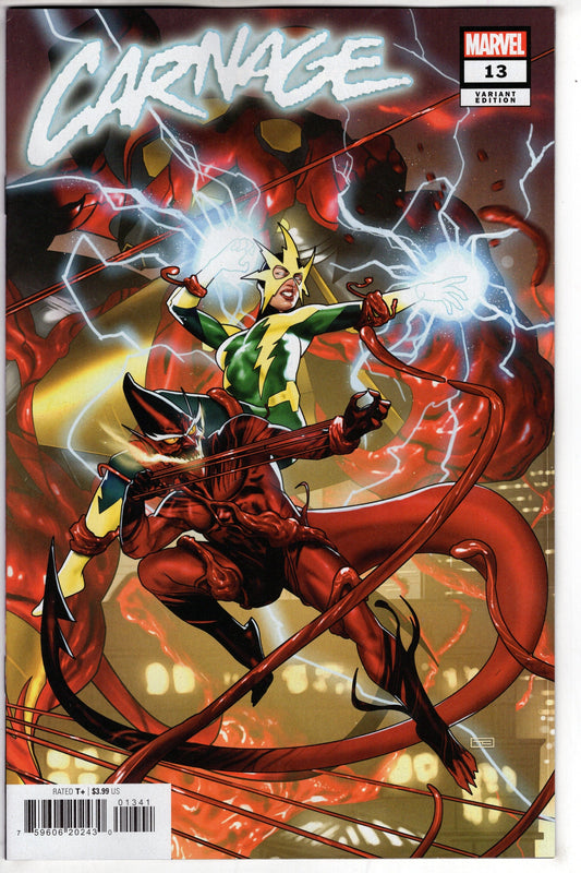 MARVEL PRH COMIC BOOK CARNAGE #13 TAURIN CLARKE CONNECTING VAR