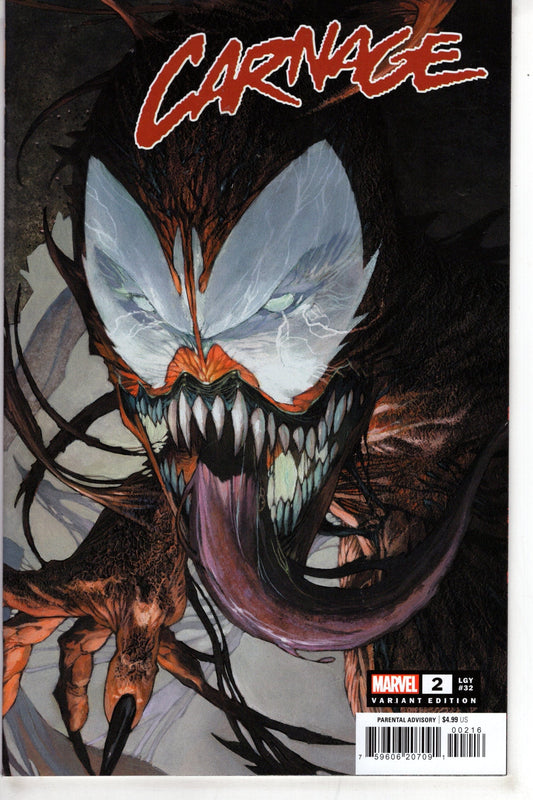 MARVEL PRH COMIC BOOK CARNAGE #2 VARIANT
