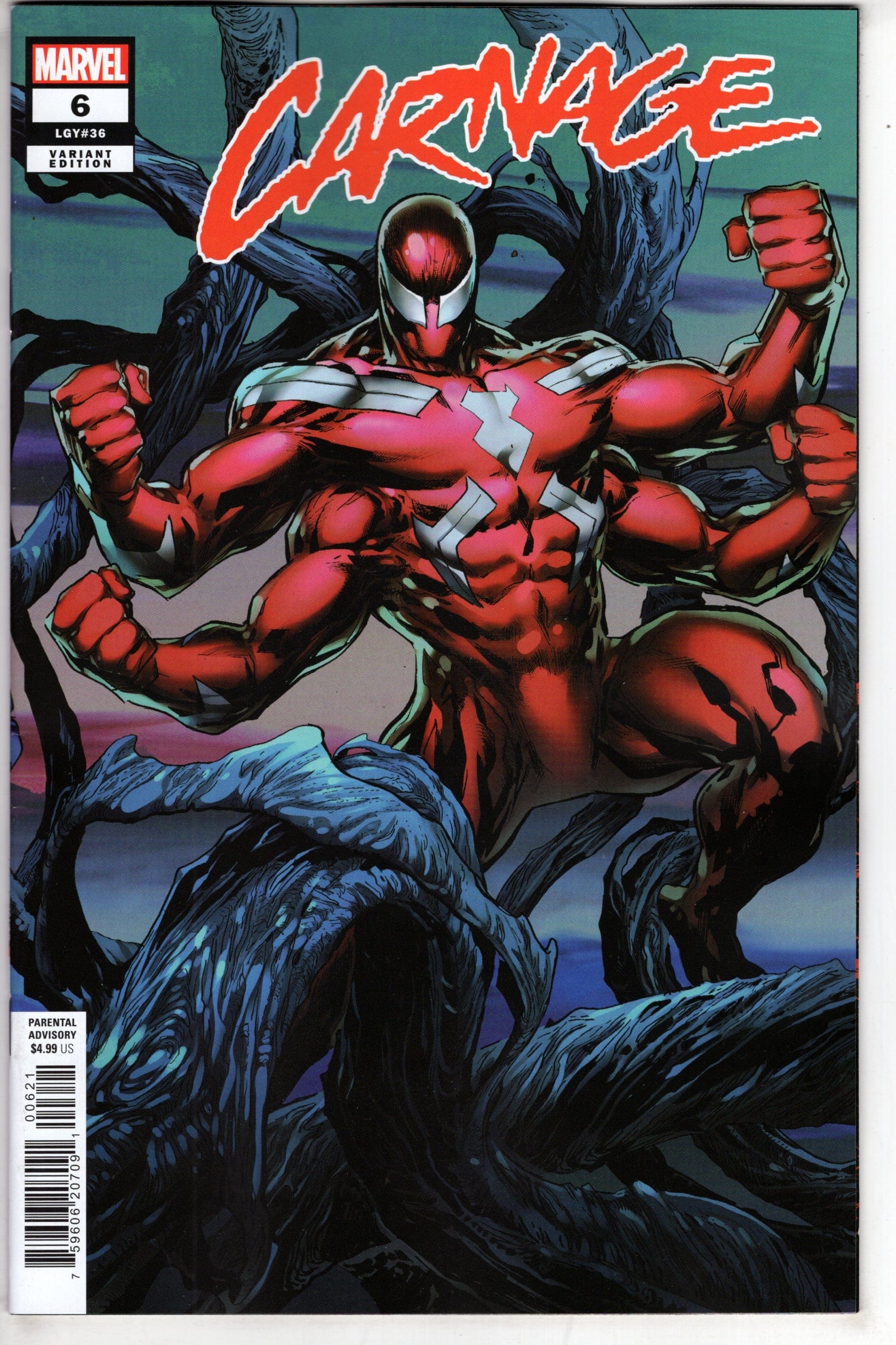 MARVEL PRH COMIC BOOK CARNAGE #6 KEN LASHLEY CONNECTING VAR