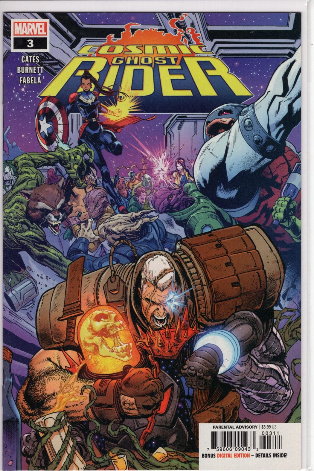 MARVEL PRH COMIC BOOK COSMIC GHOST RIDER #3 (OF 5)