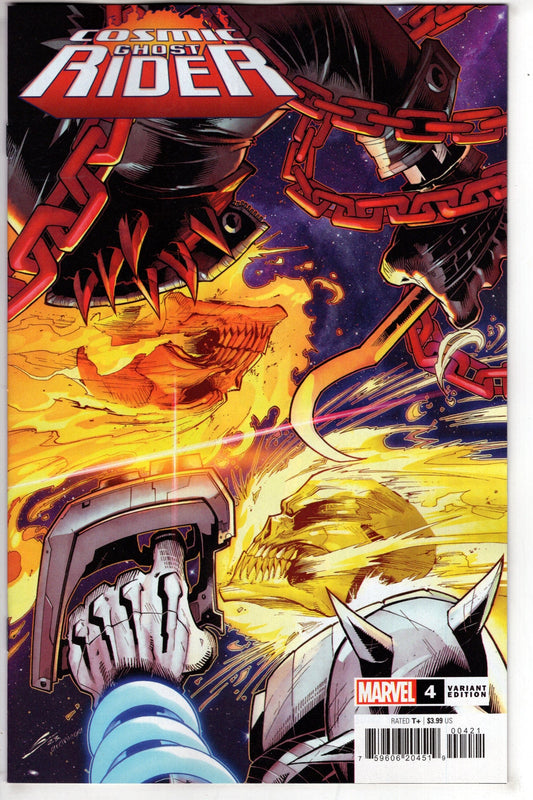 MARVEL PRH COMIC BOOK COSMIC GHOST RIDER #4 GERARDO SANDOVAL VAR