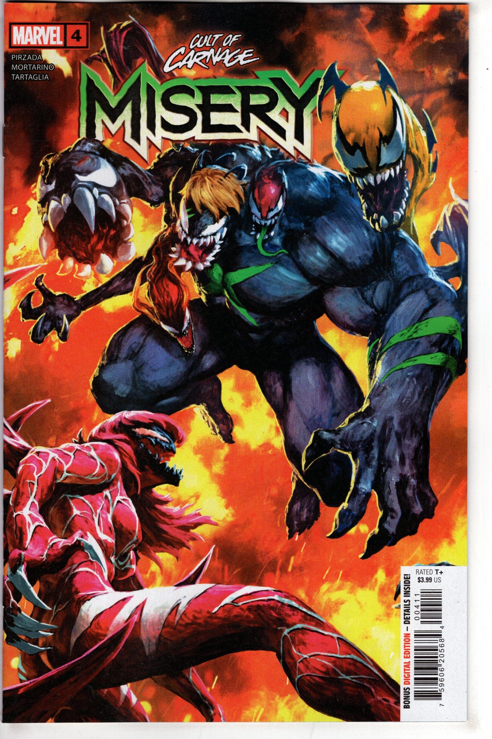 MARVEL PRH COMIC BOOK CULT OF CARNAGE MISERY #4 (OF 5)