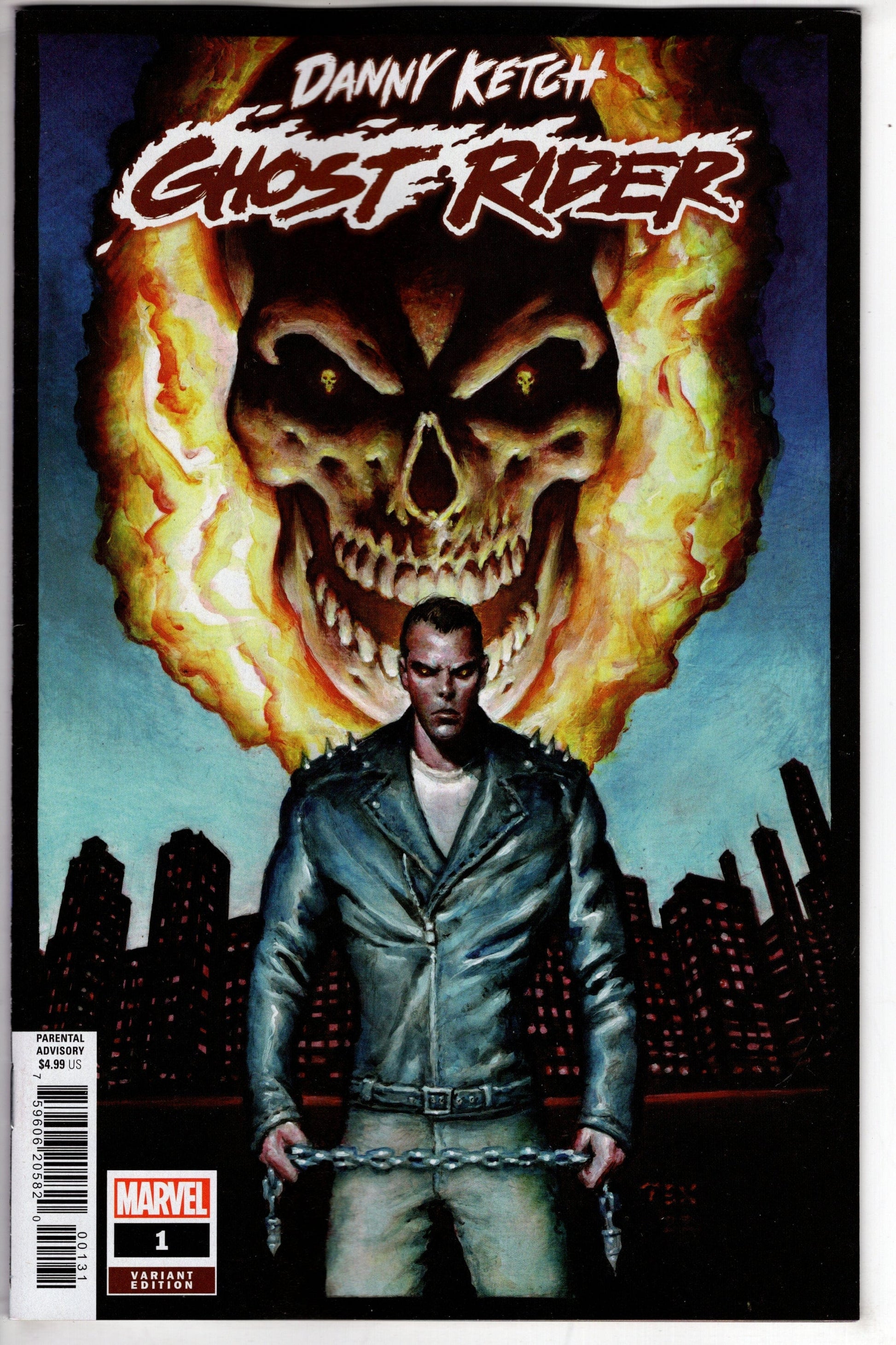 MARVEL PRH COMIC BOOK DANNY KETCH GHOST RIDER #1 (OF 5) TEXEIRA VAR