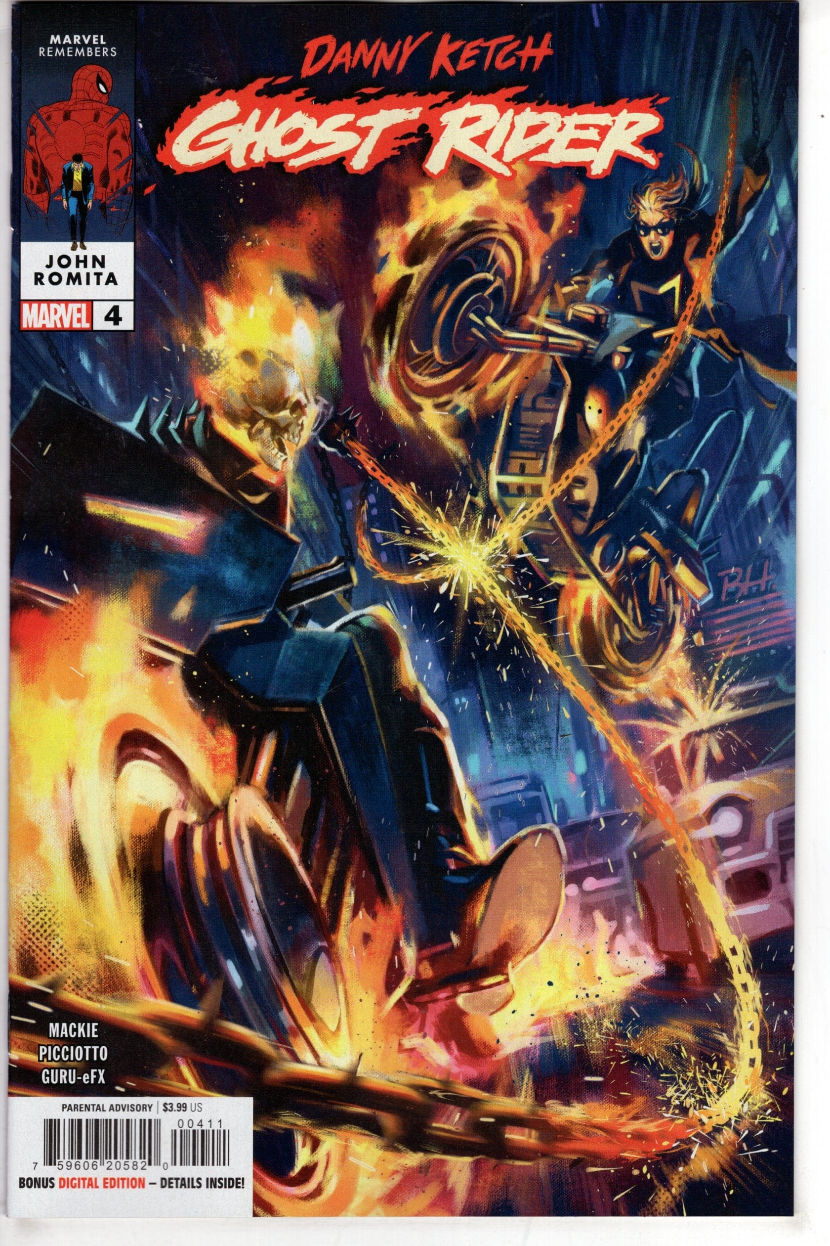 MARVEL PRH COMIC BOOK DANNY KETCH GHOST RIDER #4 (OF 5)