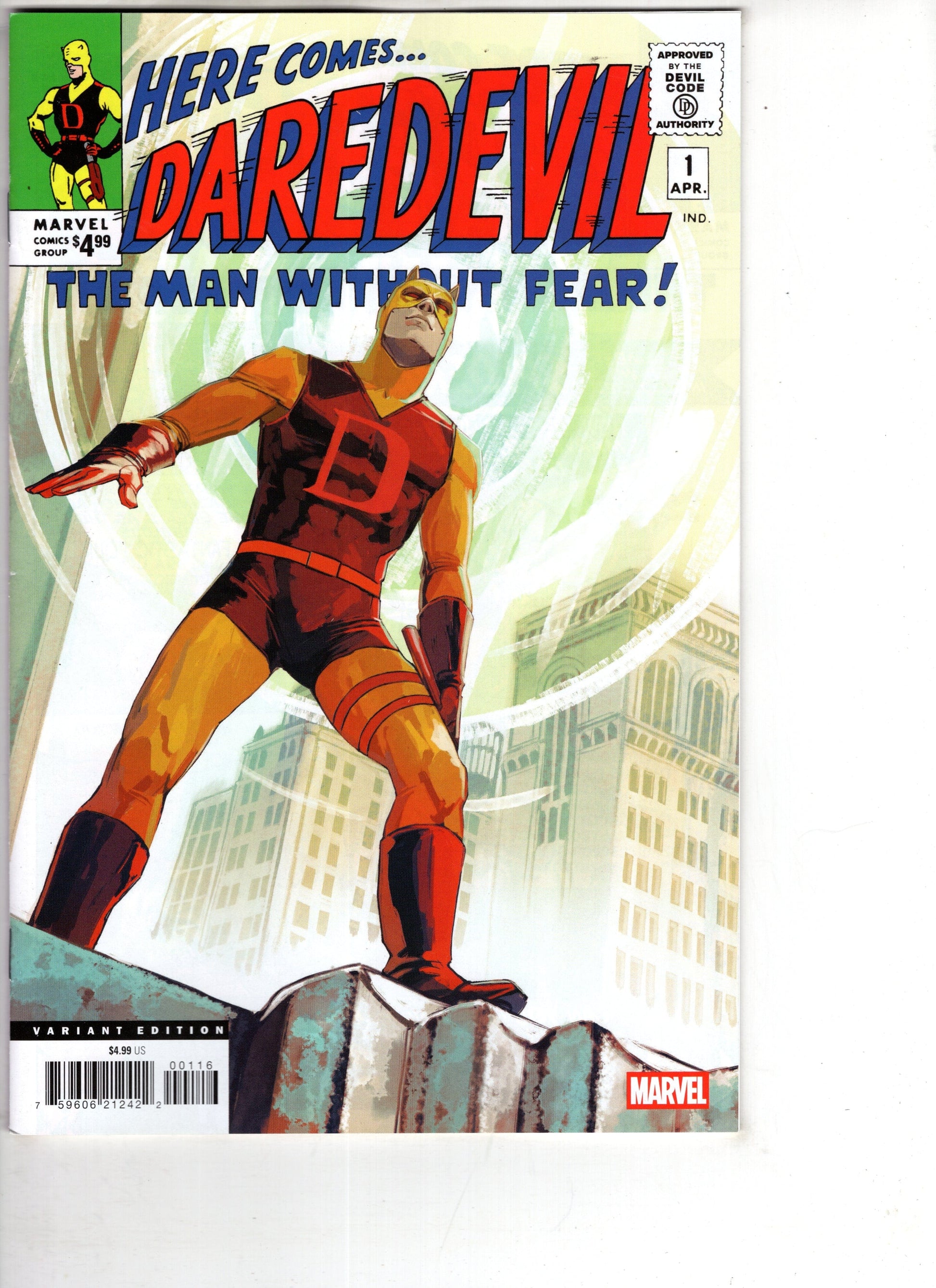 MARVEL PRH COMIC BOOK Daredevil #1 25 Copy Variant Edition Facsimile Edition Stephanie Hans Variant