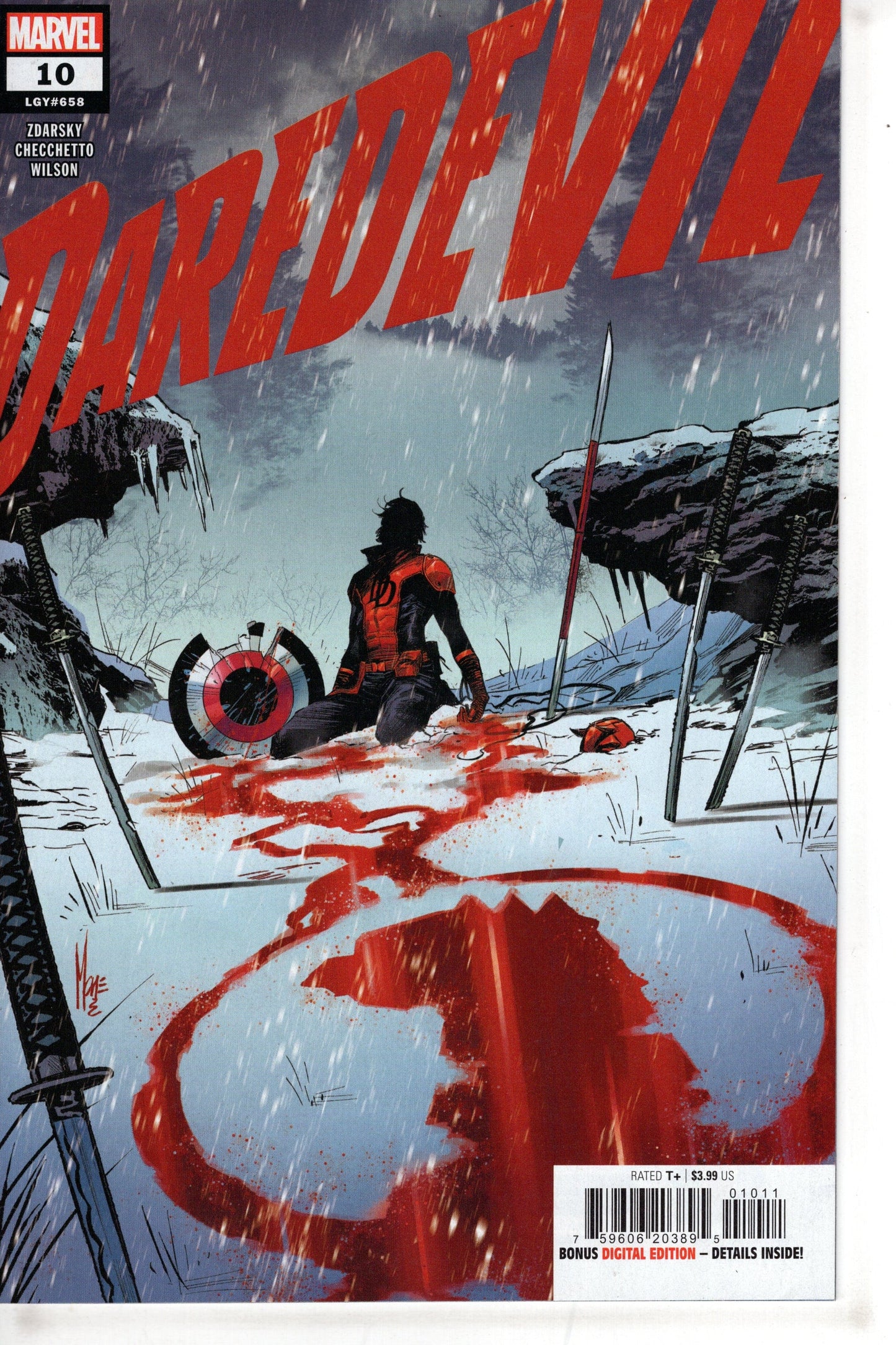 MARVEL PRH COMIC BOOK DAREDEVIL #10