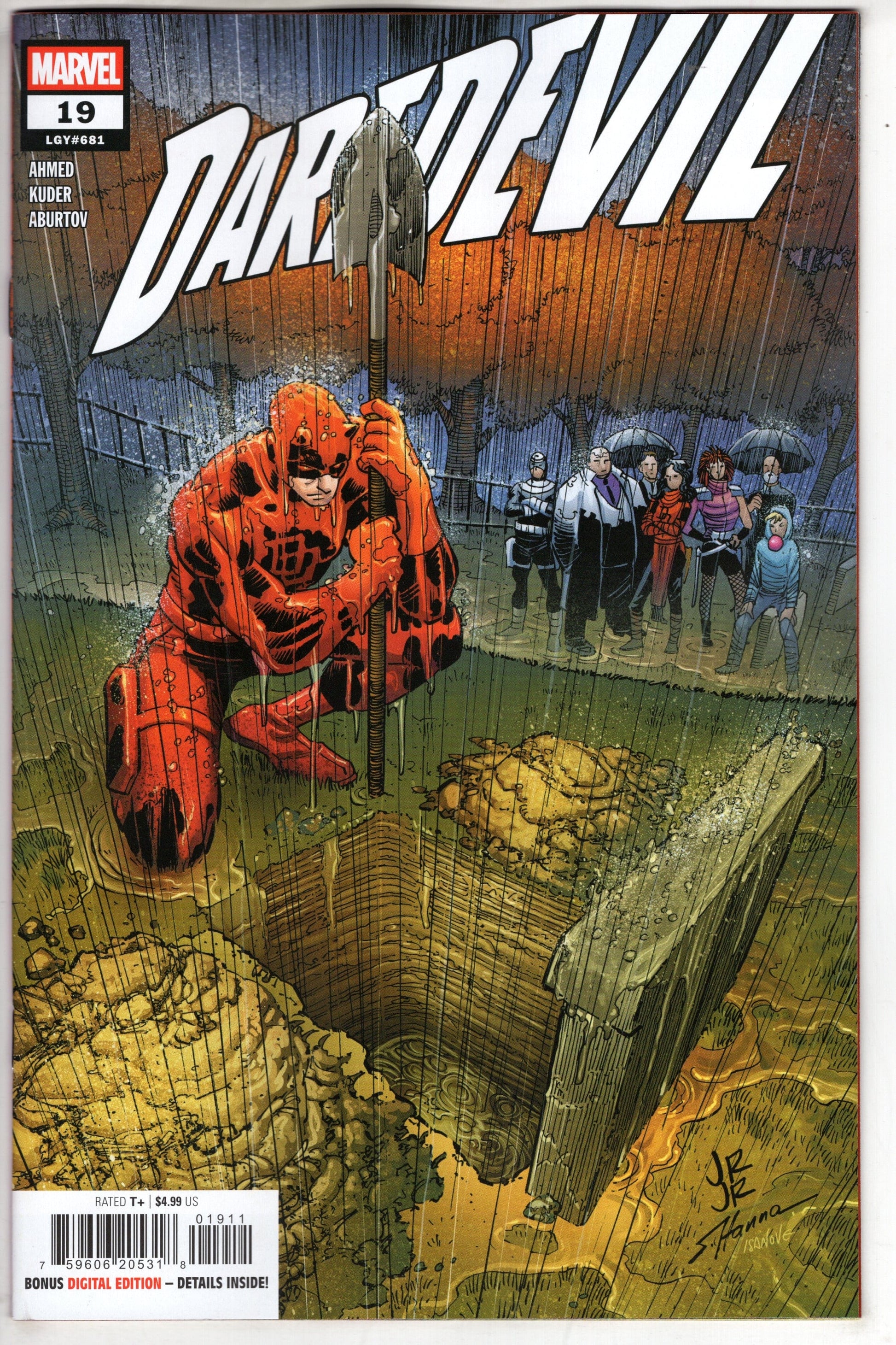 MARVEL PRH COMIC BOOK DAREDEVIL #19