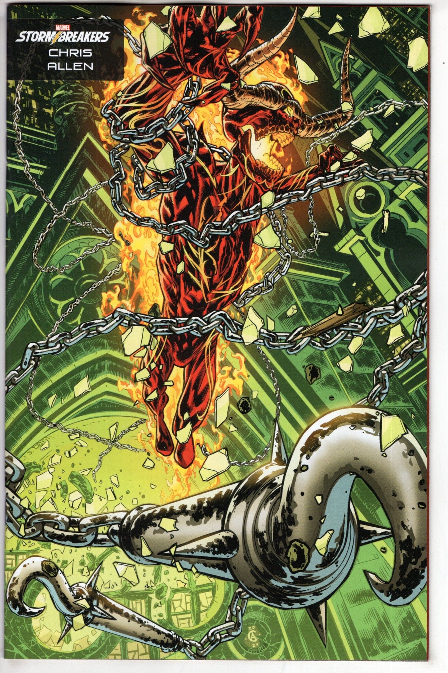 MARVEL PRH COMIC BOOK DAREDEVIL #9 CHRIS ALLEN STORMBREAKERS VAR
