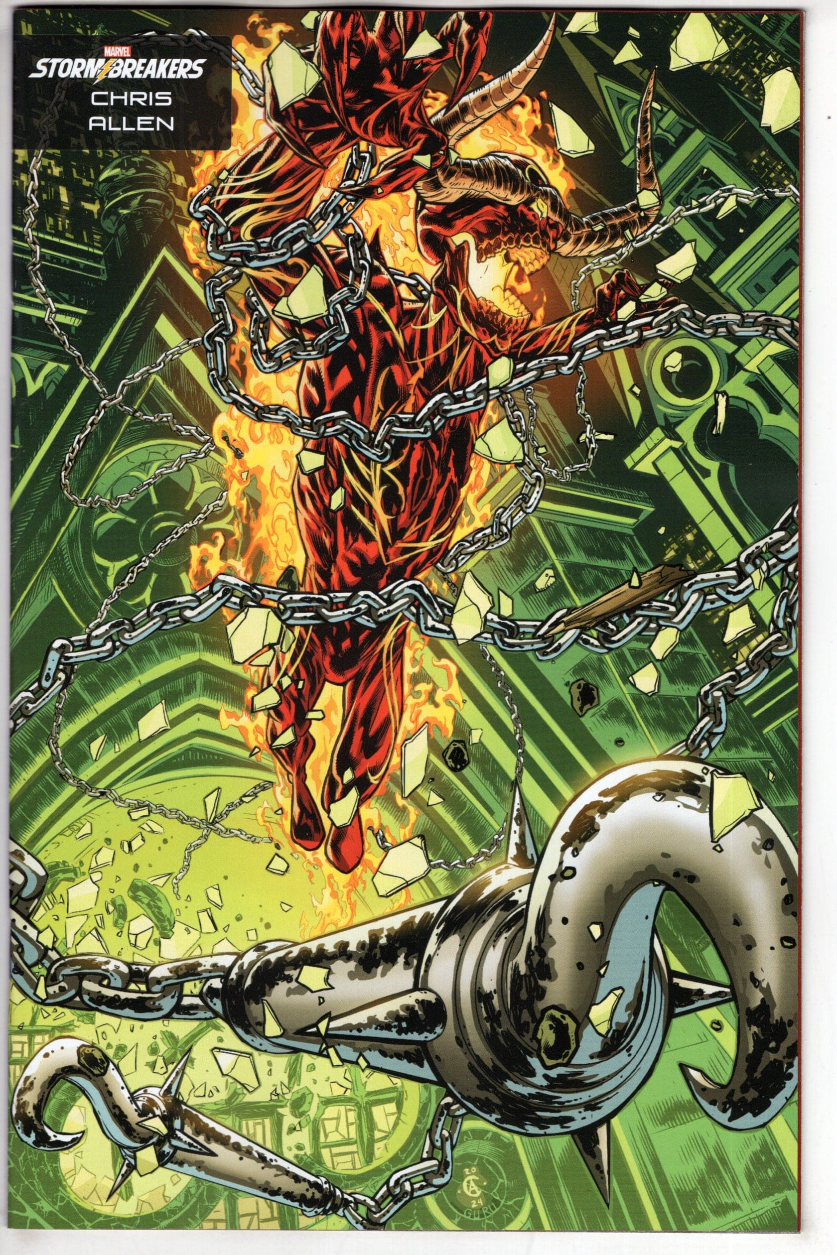 MARVEL PRH COMIC BOOK DAREDEVIL #9 CHRIS ALLEN STORMBREAKERS VAR
