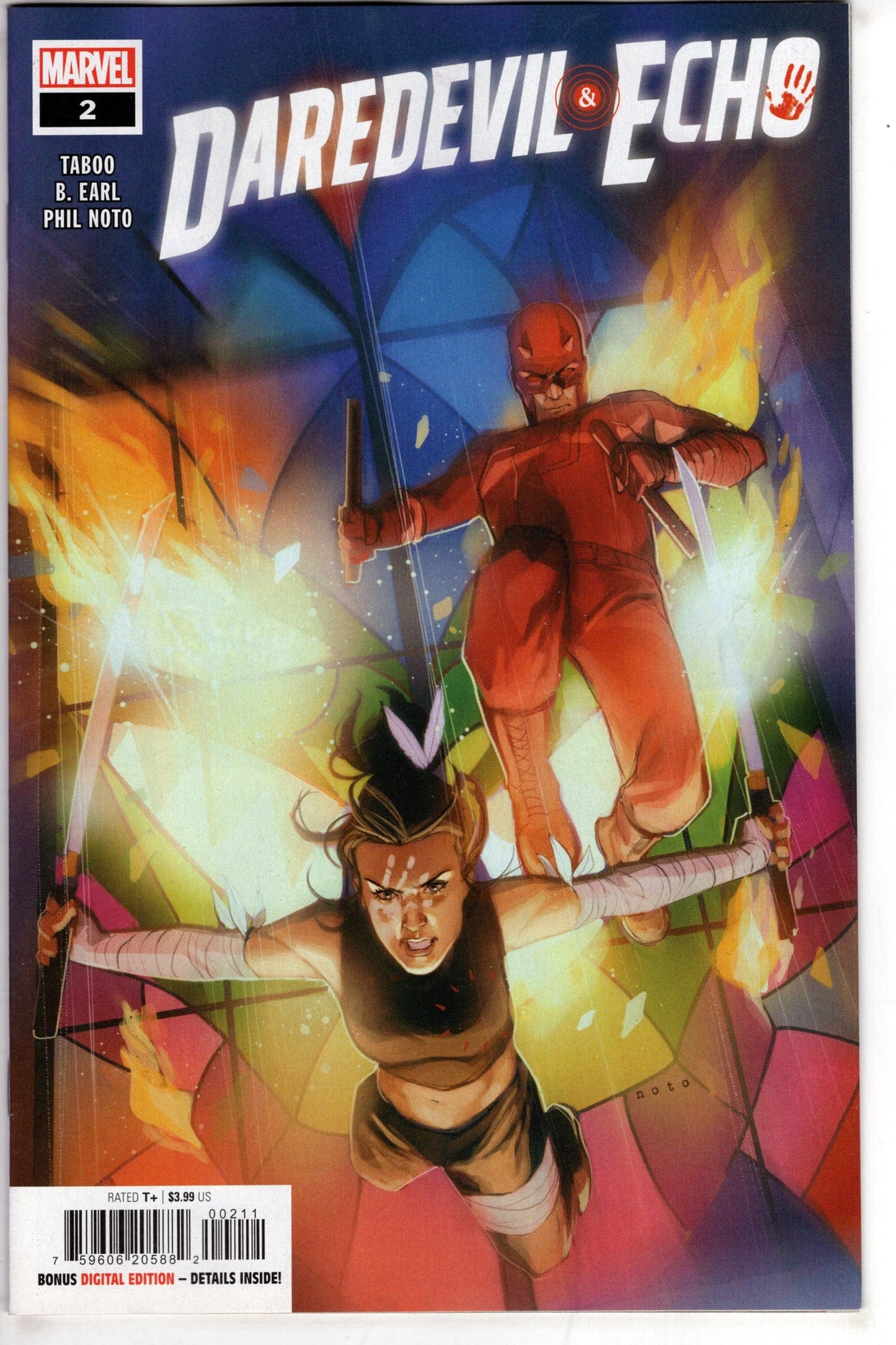 MARVEL PRH COMIC BOOK DAREDEVIL AND ECHO #2 (OF 4)