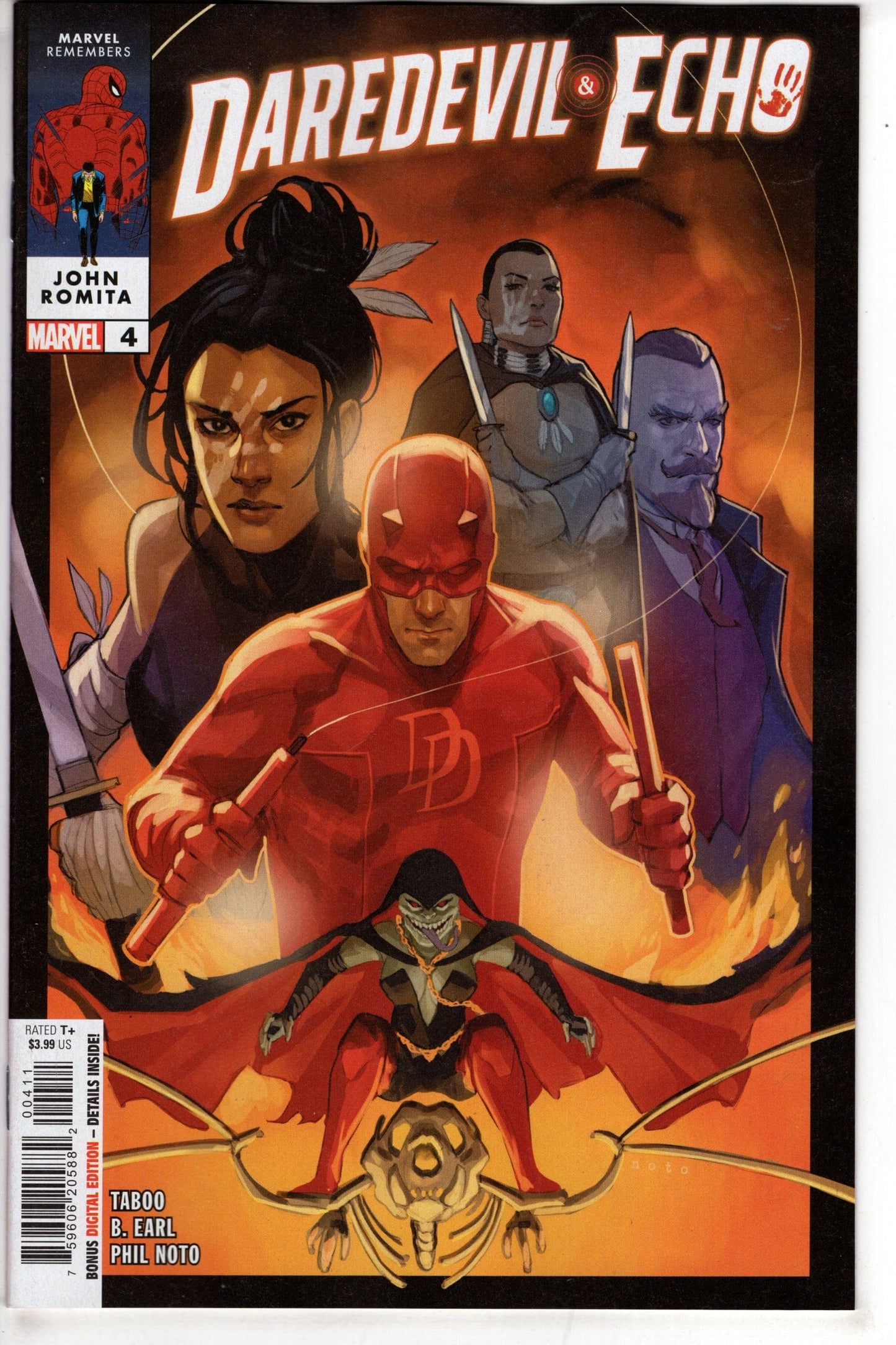 MARVEL PRH COMIC BOOK DAREDEVIL AND ECHO #4 (OF 4)