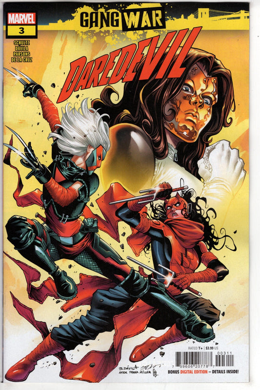 MARVEL PRH COMIC BOOK DAREDEVIL GANG WAR #3