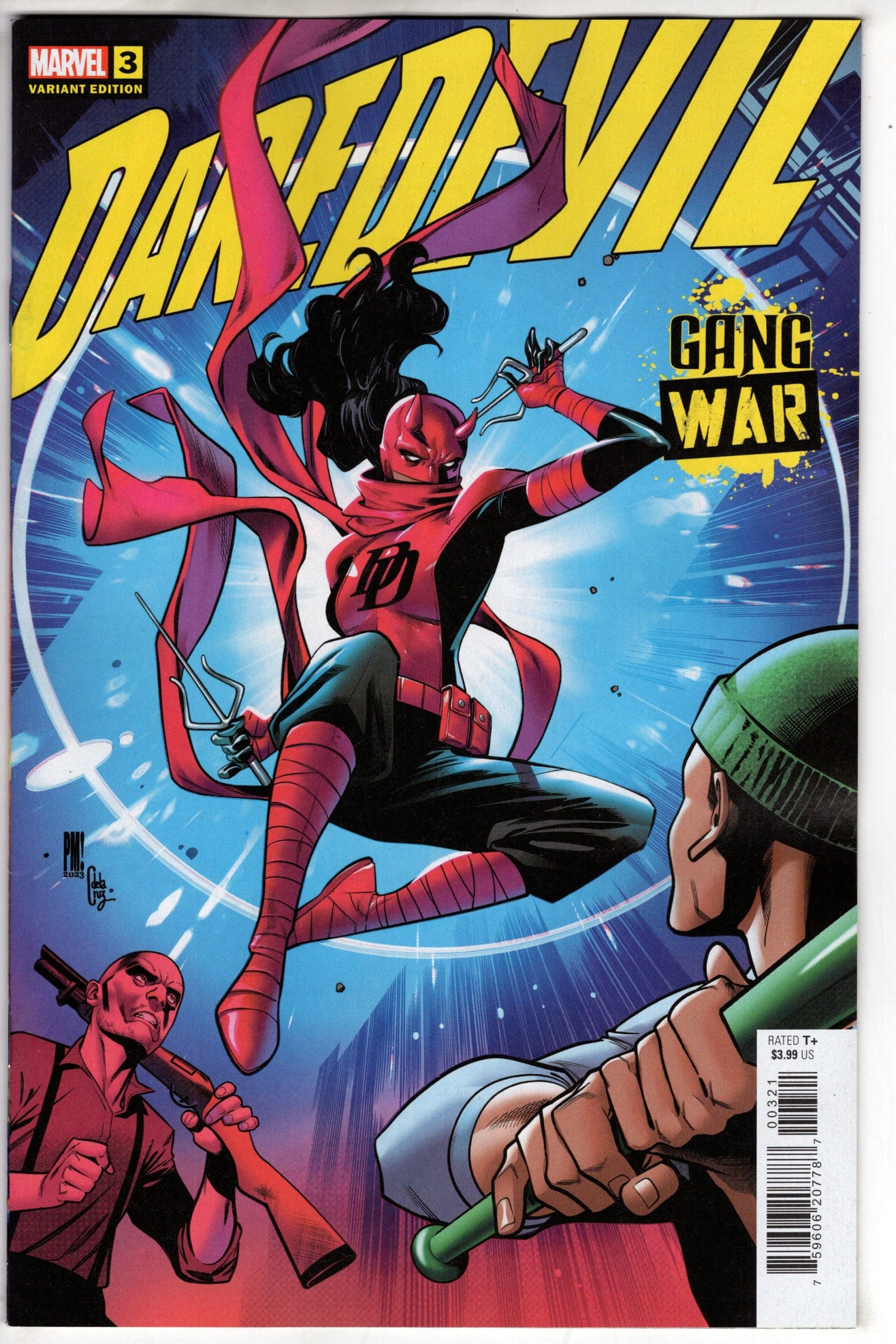 MARVEL PRH COMIC BOOK DAREDEVIL GANG WAR #3 PACO MEDINA VAR