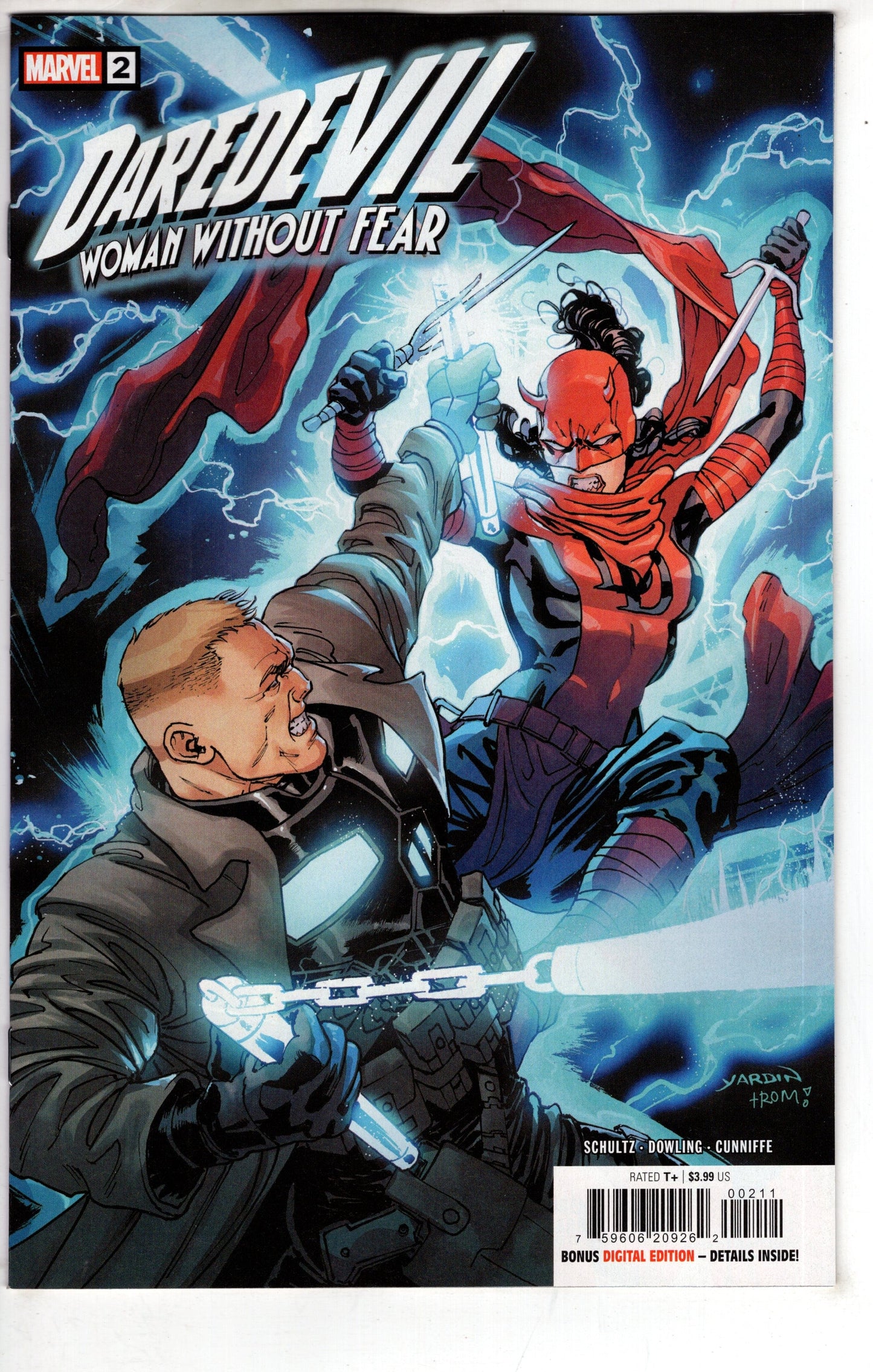 MARVEL PRH COMIC BOOK DAREDEVIL WOMAN WITHOUT FEAR #2 (OF 4)