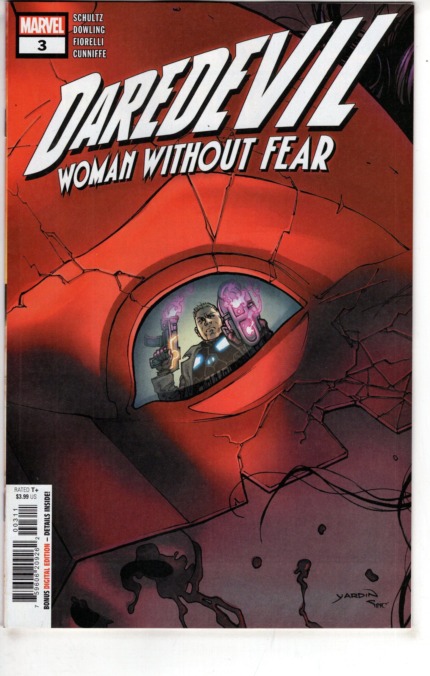 MARVEL PRH COMIC BOOK DAREDEVIL WOMAN WITHOUT FEAR #3 (OF 4)