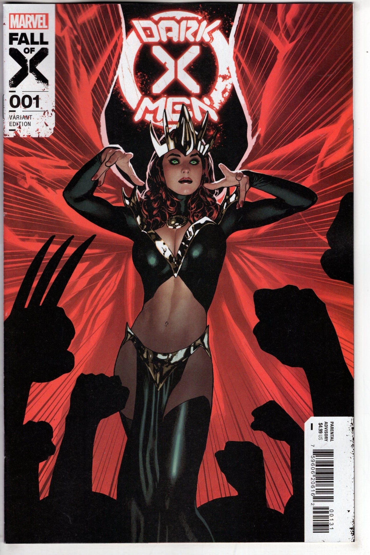 MARVEL PRH COMIC BOOK DARK X-MEN #1 (OF 5) ADAM HUGHES VAR
