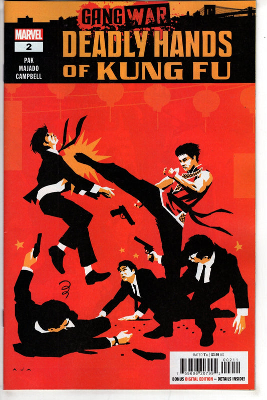 MARVEL PRH COMIC BOOK DEADLY HANDS OF KUNG FU GANG WAR #2