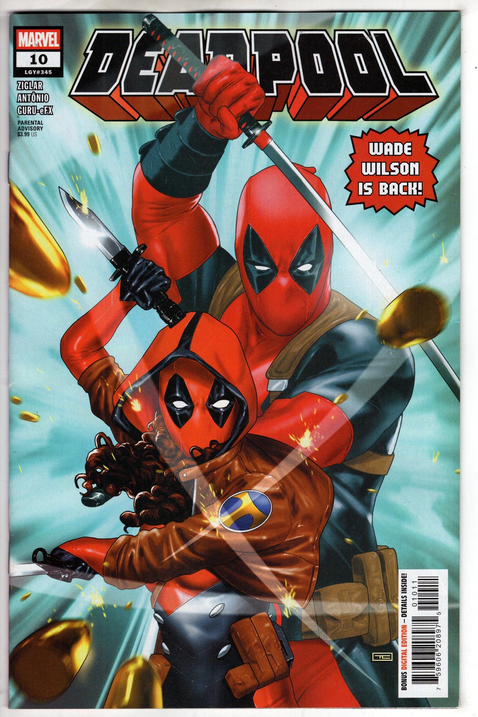 MARVEL PRH COMIC BOOK Deadpool #10