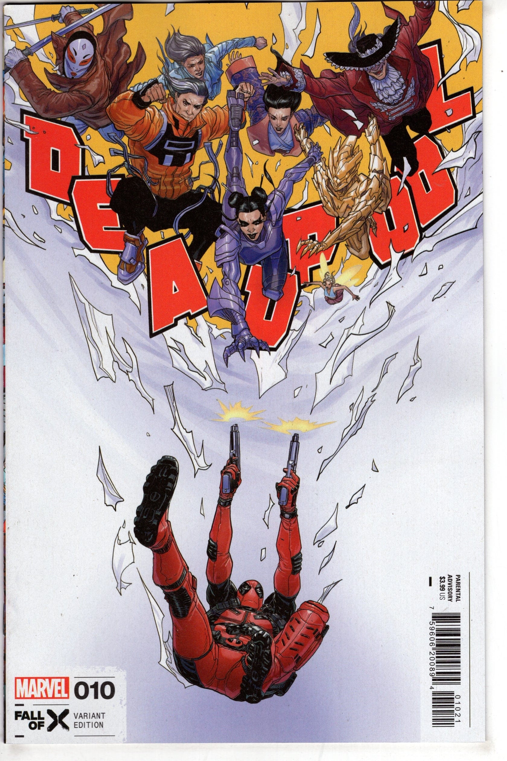 MARVEL PRH COMIC BOOK DEADPOOL #10 PETE WOODS VAR