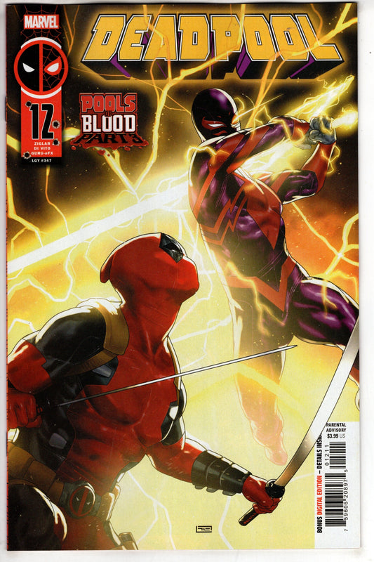 MARVEL PRH COMIC BOOK DEADPOOL #12