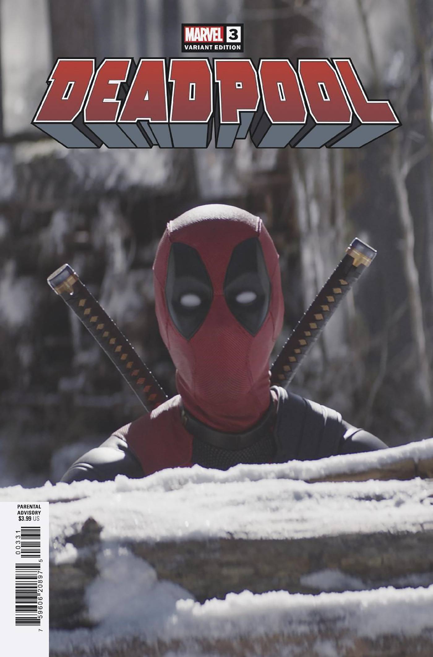 MARVEL PRH COMIC BOOK DEADPOOL #3 MOVIE VAR