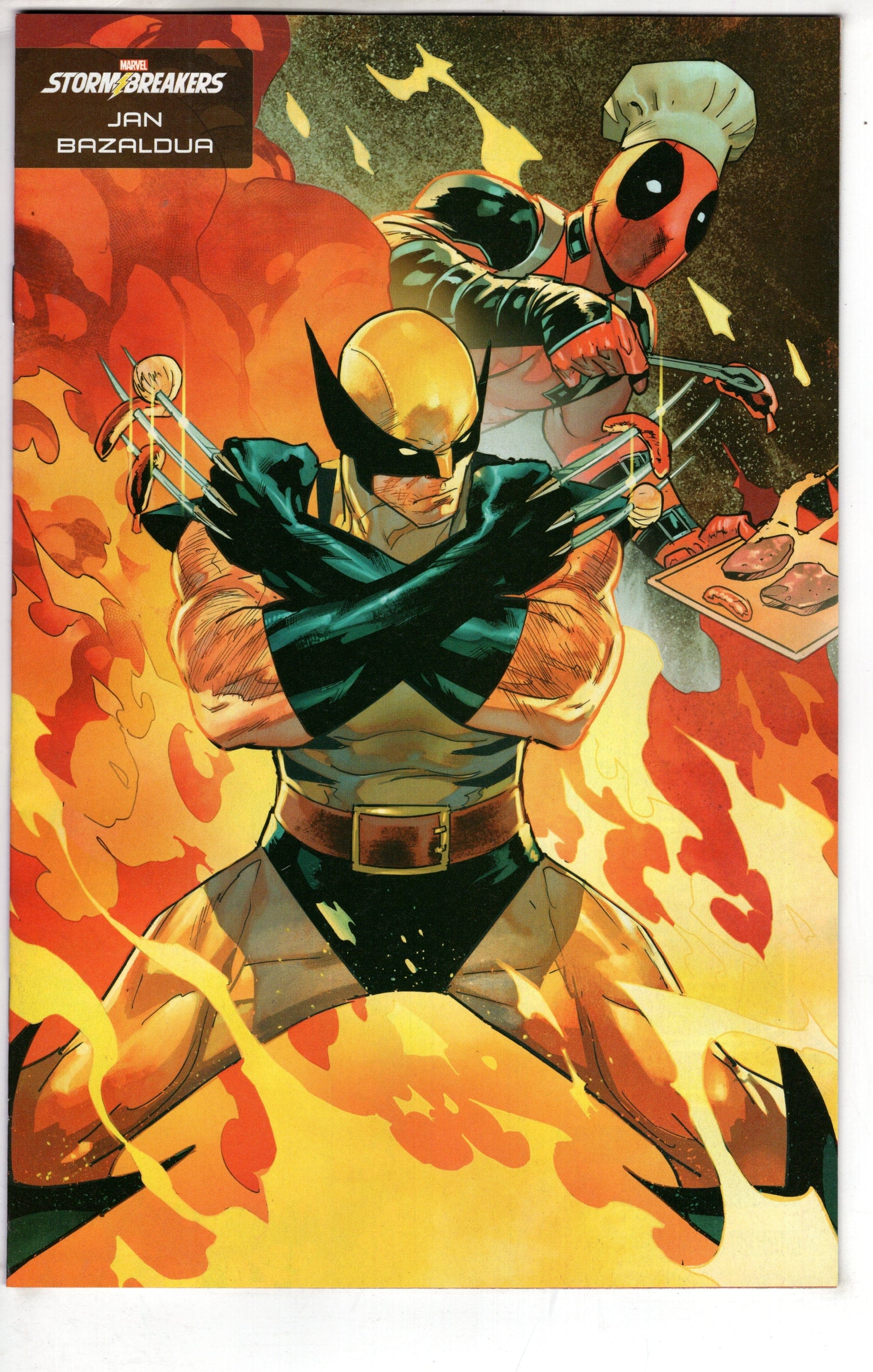 MARVEL PRH COMIC BOOK DEADPOOL #4 JAN BAZALDUA STORMBREAKERS VAR