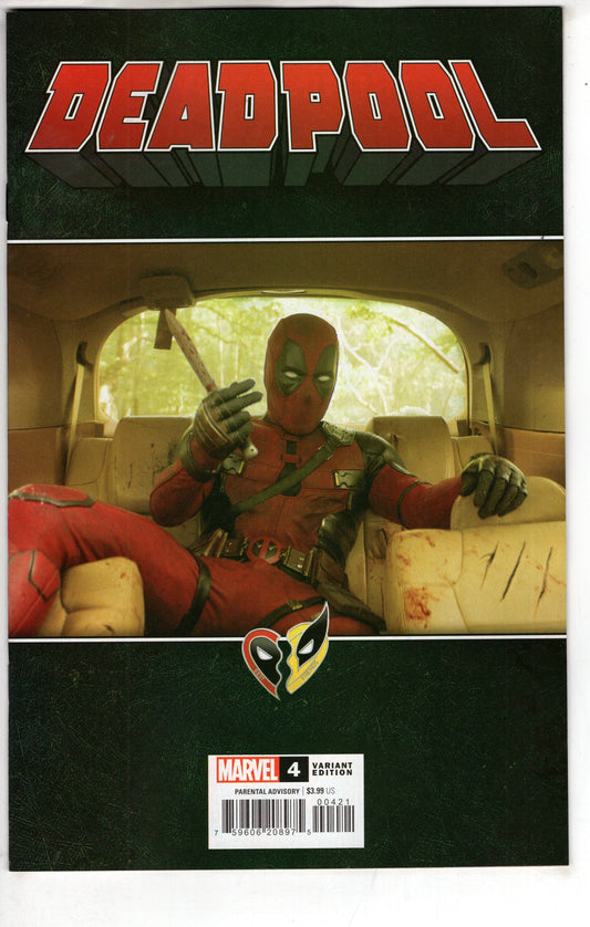 MARVEL PRH COMIC BOOK DEADPOOL #4 MOVIE VAR