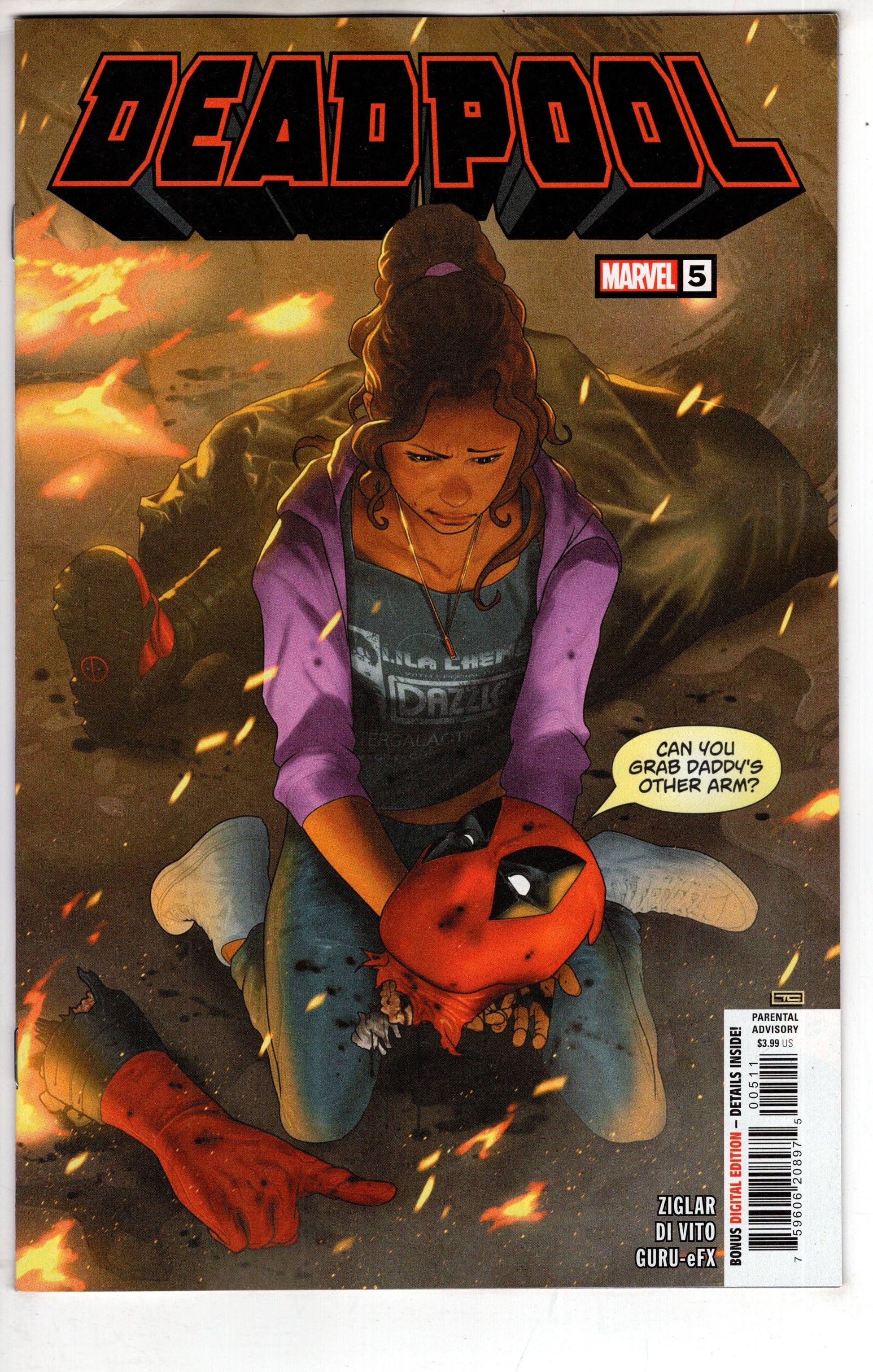 MARVEL PRH COMIC BOOK DEADPOOL #5