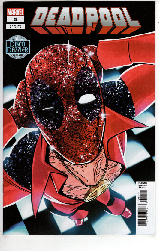 MARVEL PRH COMIC BOOK DEADPOOL #5 ANNIE WU DISCO DAZZLER VAR